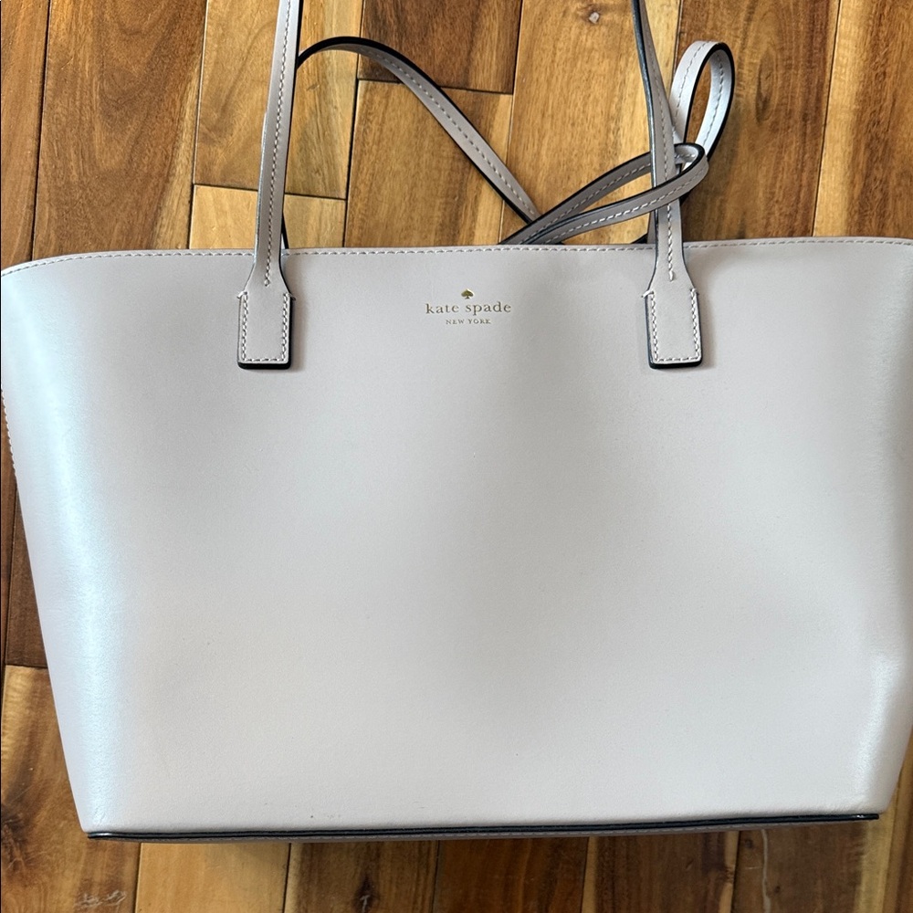 Kate Spade Leather Tote with Slim Handles